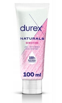 DUREX Pleasure RING Pierścień Erekcyjny + Żel intymny Naturalny SENSITIVE