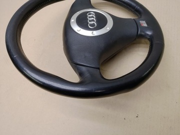 фото thumb №9, Кермо + подушка шкіра audi tt 8n купе sline s-line роки 1998-2006