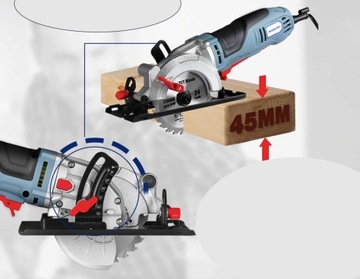Электрическая циркулярная пила 710W WORKPRO