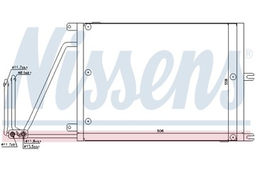 фото thumb №8, Радіаторів кондиціонера конденсатор nissens 94623 []