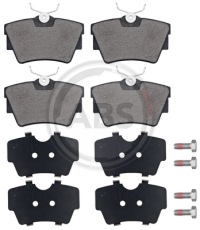 фото thumb №4, A.b.s. гальмівні колодки гальмівний. renault trafic 01- задня