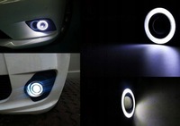 фото thumb №14, 3,5 cala drl світло do рух dziennej angle eye led кільця протитуманні