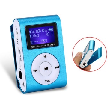 MP3-плеер 32 ГБ Диктофон Комплект НАУШНИКОВ