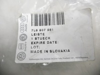 фото thumb №7, Volkswagen оригінальний номер 7l6807861 напрямна бампера