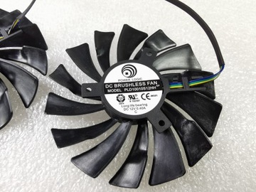 2 вентилятора MSI GTX 1060 1070 1080 8G P104-100