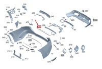 фото thumb №8, Mb gle w167 джгут електрична бампера заднього a1675406535 oem