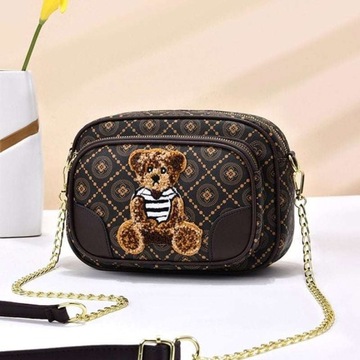 ЖЕНСКАЯ СУМКА MESSAGE СУМКА НА ПЛЕЧО LITTLE BEAR TEDDY BAG ЦВЕТА