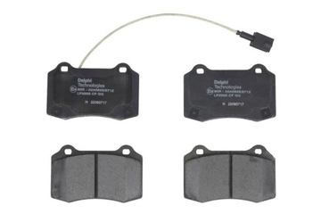 фото thumb №1, Тормозная колодка тормозной kpl. delphi lp3866