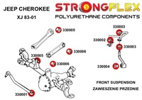 фото thumb №2, 330002b - втулка стабілізатора передній strongflex