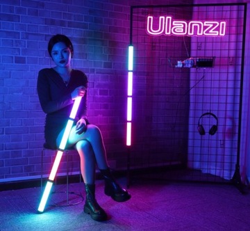Lampa Diodowa LED Ulanzi VL110 RGB Tuba + MAGNES