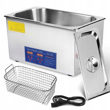 Myjka ultradźwiękowa 22L 480w Do Stali Biżuterii