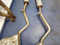 S klasa w223 4.0 v8 biturbo глушители выхлоп конечный средний a2234914400 в Украине, фото thumb