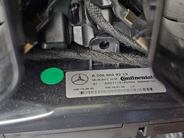 фото thumb №15, Dekor тунель панель середній керування перемикач консолі mercedes w205