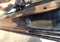 фото thumb №12, Двері правий перед молдинг хром ущільнювач bmw 7 e65 колір чорний 475