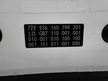 фото thumb №11, Mercedes cls 218 капот кришка 799 біла перлина