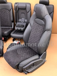 фото thumb №8, Сидіння audi q7 sq7 recaro s-line оббивка алькантара nappa європа 2016-2024