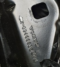 фото thumb №6, Петля крыша левый задняя volvo c70 ii 9214894 cabrio