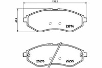 фото thumb №1, Textar тормозные колодки ham. chevrolet перед aveo 11- колеса 1