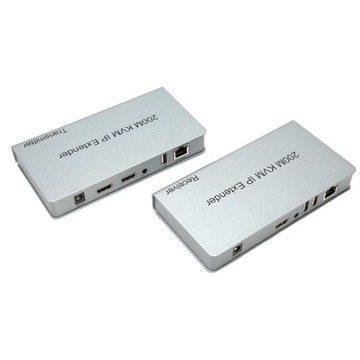 200 м удлинительный кабель KVM IP мультимедийный интерфейс rj45 HD KVM расширение по IP