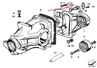 фото thumb №8, Bmw 3 compact e36 ущільнювальне кільце датчика спідометра 33111210739 1210739 oem