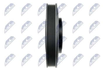 фото thumb №9, Колесо ременное вала коленчатого nty do fiat 500l 1.3