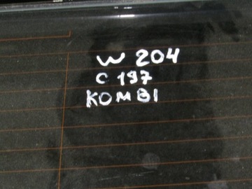 фото thumb №5, Кришка багажника mercedes c клас w204 універсал amg колір 197