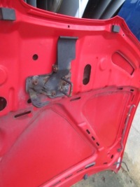 Купить Капот крышка двигателя seat ibiza 2005-08 czerwona lp3g, фото thumb