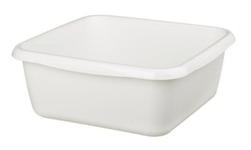MISKA KUCHENNA KWADRATOWA UNIWERSALNA KREMOWA 4,5L