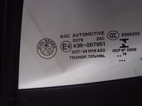 фото thumb №3, Стекло дверь левый зад alfa romeo giulia 2016r