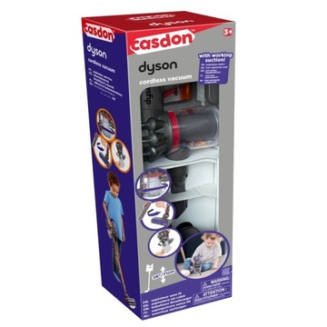 ИГРУШЕЧНЫЙ ПЫЛЕСОС DYSON DYSON ДЛЯ ДЕТЕЙ ВЕРТИКАЛЬНЫЙ СО ЗВУКОМ + БЕСПЛАТНО