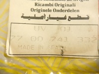 фото thumb №4, Прокладка карбюратора renault r19 clio 7700741332