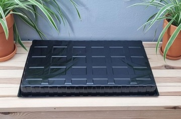 МИНИ СТЕКЛЯННАЯ с торфяными горшками HORTICENTER