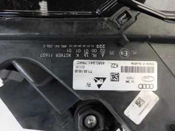 фото thumb №15, Audi q7 4m лампа права matrix 4m0941036c 4m0941784c ковзун джгут