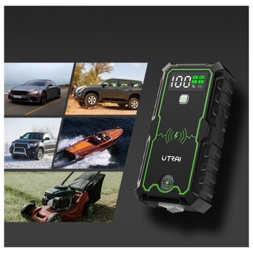 ПУСКОВОЕ УСТРОЙСТВО ДЛЯ АВТОМОБИЛЯ UTRAI ONE PRO 2500A BOOSTER JUMP STARTER