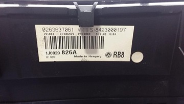 фото thumb №6, Vw golf iv 1.6b спидометр приборы eu 1j0920826a