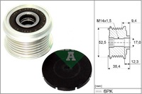 фото thumb №2, Колесо ременное генератора toyota auris c-hr corolla 1.2 03.15- ina