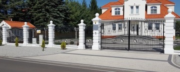 ЗАБОРЫ УСАДЬБЫ, ПРОЛЕТЫ, БЕТОННЫЕ СТОЯНИЯ