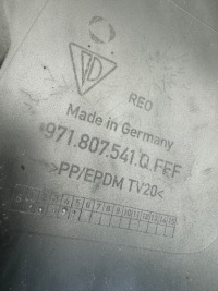 Porsche panamera 2 ii 16-23r спойлер накладка бампера перед передняя Киев, фото thumb