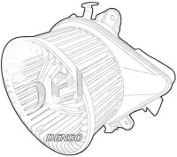 Купити Повітродувка вентилятор обдув dea09033 denso, фото thumb