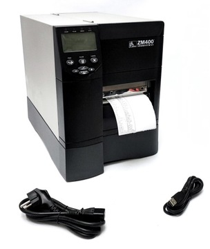 Drukarka termiczna termotransferowa Zebra ZM400 (USB/LPT/COM)