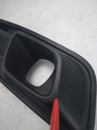 фото thumb №2, Решётка бампера решётка радиатора противотуманная фара renault captur i lift 261a39427r