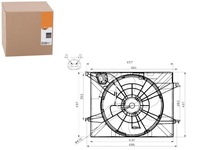 фото thumb №1, Nrf 47561 вентилятор, охолодження двигуна