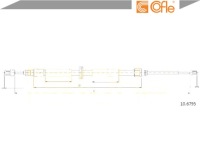 фото thumb №2, Трос гальма ручного renault grand scenic iii 2.