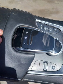 фото thumb №7, Mercedes w222 туннель бардачок комплектный кожа idrive переключатель панель amg