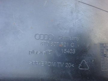 фото thumb №10, Audi a5 8t спойлер диффузор накладка бампера зад задняя s-line 8t0807521c