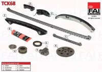 фото thumb №2, Fai autoparts набір ланцюга розподільного валу tck68
