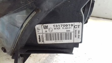 фото thumb №7, Лампа левый перед передняя 13170919 opel vectra c signum рестайлинг 05-08