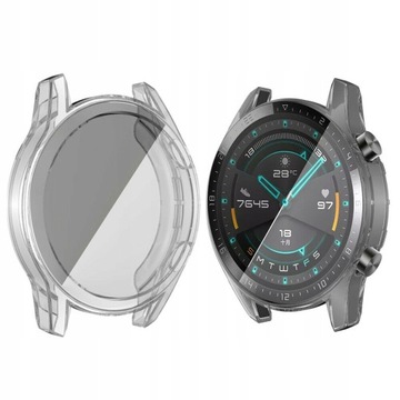 СИЛИКОНОВЫЙ МЕТАЛЛИЧЕСКИЙ КОРПУС HUAWEI WATCH GT 2 - ЦВЕТА