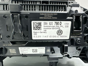 фото thumb №10, Volkswagen tiguan allspace 2019 спідометр  / спідометр 5na920790d