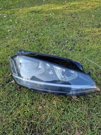 фото thumb №5, Vw golf 7 vii 5g капот частини лампа led бампер перед kompletny крила pas